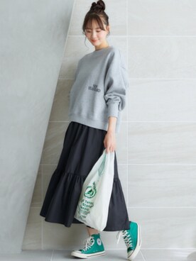 nissen Smile Modelsさん(レディース・167cm)の冬コーディネート