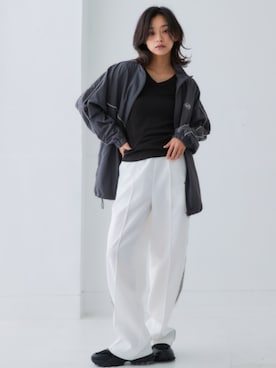 nissen Smile Modelsさん(レディース・163cm)の冬コーディネート