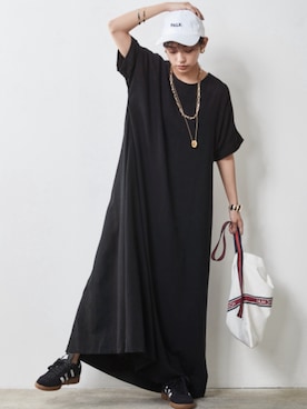 nissen Smile Modelsさん（レディース・163cm）の春コーディネート