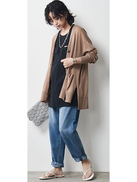 nissen Smile Modelsさん（レディース・167cm）の夏コーディネート