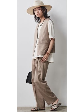 nissen Smile Modelsさん（レディース・167cm）の春コーディネート