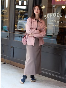 nissen Smile Modelsさん（レディース・163cm）の秋コーディネート