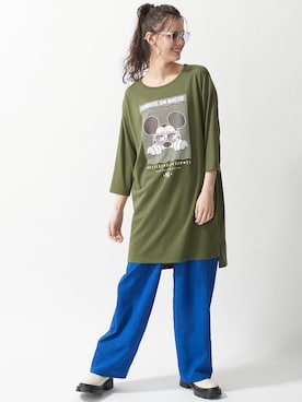 nissen Smile Modelsさん（レディース・167cm）の夏コーディネート