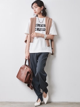 nissen Smile Modelsさん（レディース・163cm）の夏コーディネート