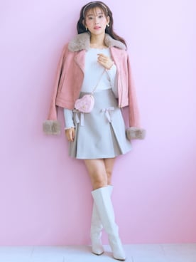 nissen Smile Modelsさん（レディース・166cm）の秋コーディネート