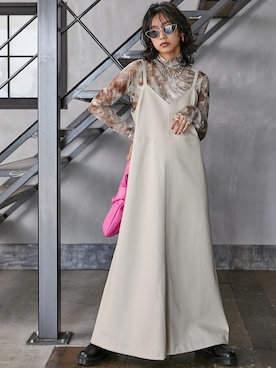 nissen Smile Modelsさん（レディース・163cm）の秋コーディネート