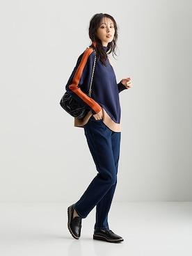 nissen Smile Modelsさん（レディース・165cm）の秋コーディネート