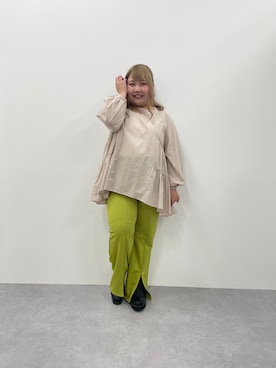 nissen Smile Modelsさん（レディース・155cm）の夏コーディネート