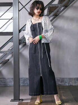 nissen Smile Modelsさん(レディース・163cm)の夏コーディネート