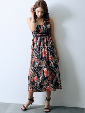 nissen Smile Modelsさん（レディース・169cm）の夏コーディネート