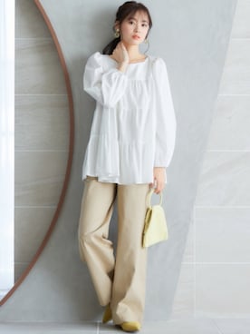 nissen Smile Modelsさん（レディース・167cm）の冬コーディネート