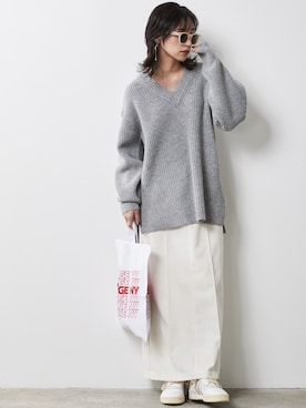 nissen Smile Modelsさん（レディース・163cm）の秋コーディネート