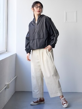 nissen Smile Modelsさん（レディース・166cm）の春コーディネート