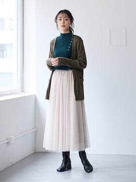 nissen Smile Modelsさん（レディース・165cm）の秋コーディネート
