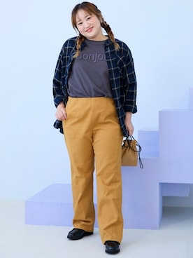 nissen Smile Modelsさん（レディース・160cm）の冬コーディネート