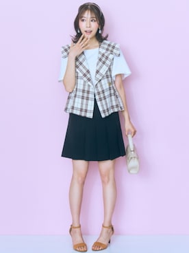 nissen Smile Modelsさん(レディース・167cm)の春コーディネート