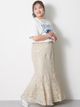 nissen Smile Modelsさん（レディース・160cm）の冬コーディネート