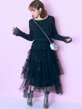 nissen Smile Modelsさん（レディース・162cm）の夏コーディネート