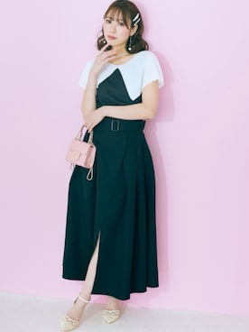 nissen Smile Modelsさん（レディース・162cm）の春コーディネート