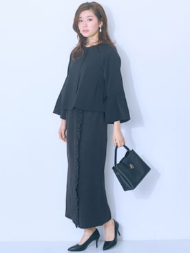 nissen Smile Modelsさん(レディース・166cm)の冬コーディネート