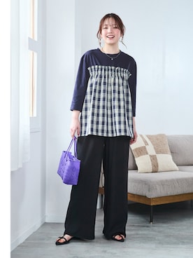 nissen Smile Modelsさん（レディース・160cm）の春コーディネート
