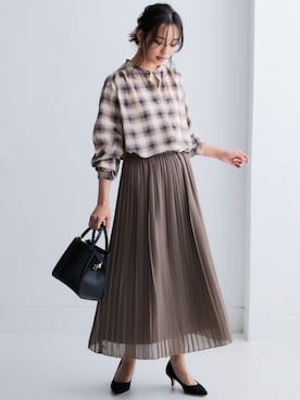 nissen Smile Modelsさん(レディース・163cm)の夏コーディネート