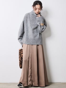 nissen Smile Modelsさん（レディース・163cm）の秋コーディネート
