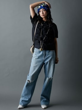 nissen Smile Modelsさん（レディース・163cm）の春コーディネート