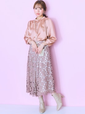 nissen Smile Modelsさん（レディース・162cm）の秋コーディネート