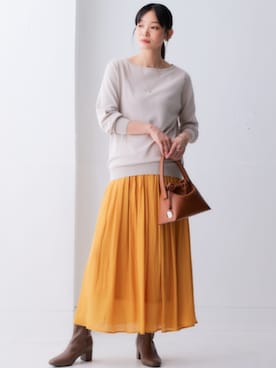 nissen Smile Modelsさん（レディース・164cm）の秋コーディネート