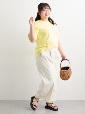 nissen Smile Modelsさん(レディース・160cm)の春コーディネート