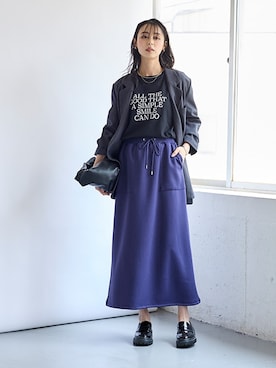 nissen Smile Modelsさん（レディース・165cm）の夏コーディネート