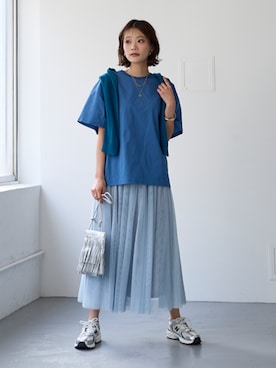 「nissen（ニッセン）のアイテム」を使った、nissen Smile Modelsさん（レディース・167cm）の春コーディネート