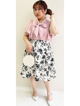 nissen Smile Modelsさん（レディース・155cm）の夏コーディネート