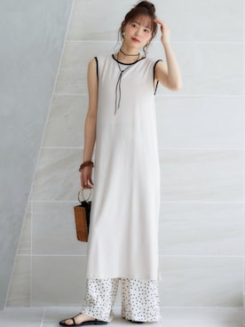 nissen Smile Modelsさん(レディース・167cm)の春コーディネート