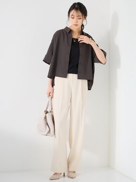 nissen Smile Modelsさん（レディース・165cm）の春コーディネート