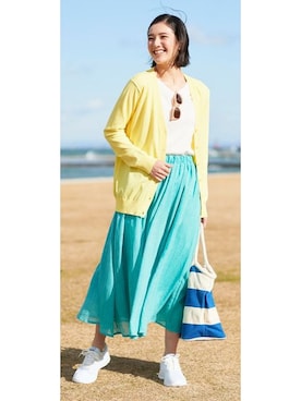 nissen Smile Modelsさん（レディース・167cm）の春コーディネート