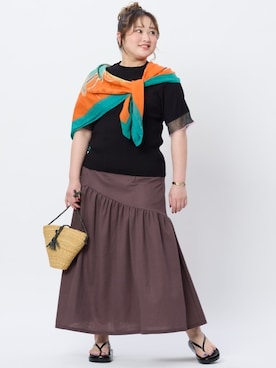 nissen Smile Modelsさん（レディース・160cm）の春コーディネート