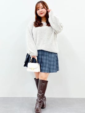 nissen Smile Modelsさん(レディース・158cm)の秋コーディネート