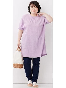 nissen Smile Modelsさん（レディース・158cm）の夏コーディネート