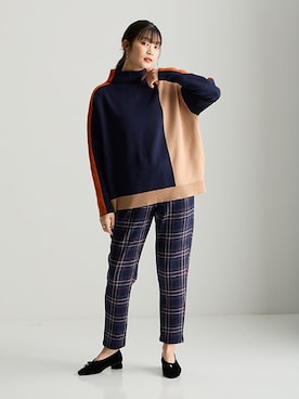 nissen Smile Modelsさん（レディース・166cm）の秋コーディネート