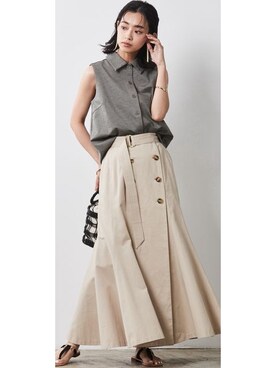 nissen Smile Modelsさん（レディース・167cm）の春コーディネート