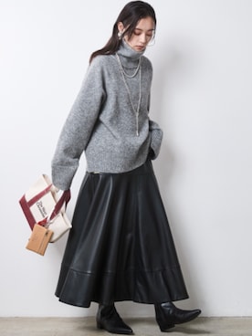 nissen Smile Modelsさん（レディース・163cm）の秋コーディネート