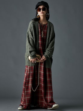 nissen Smile Modelsさん（レディース・163cm）の夏コーディネート