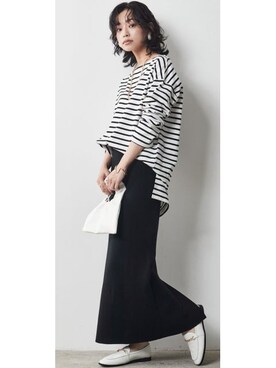 nissen Smile Modelsさん（レディース・167cm）の夏コーディネート