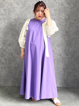 「150cm台コーデ」｜「アイテム（その他トップス）」を使った、nissen Smile Modelsさん（レディース・155cm）の秋コーディネート