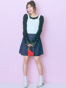 nissen Smile Modelsさん（レディース・167cm）の夏コーディネート