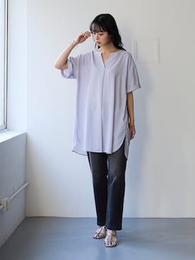 nissen Smile Modelsさん（レディース・165cm）の春コーディネート