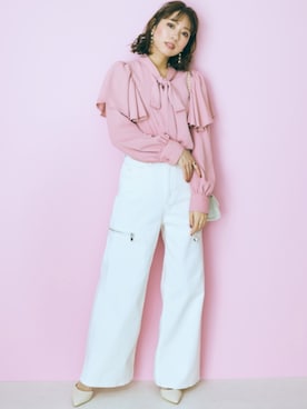 nissen Smile Modelsさん（レディース・162cm）の冬コーディネート