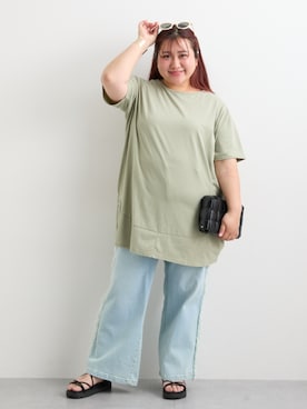 nissen Smile Modelsさん（レディース・155cm）の春コーディネート